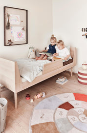 Bella Bear Skallra, Brun Melange