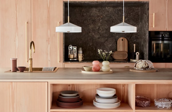 Hatto Taklampa Ø30cm, Vit