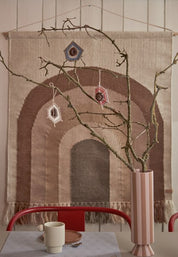 Toppu Vas H31cm, Caramel