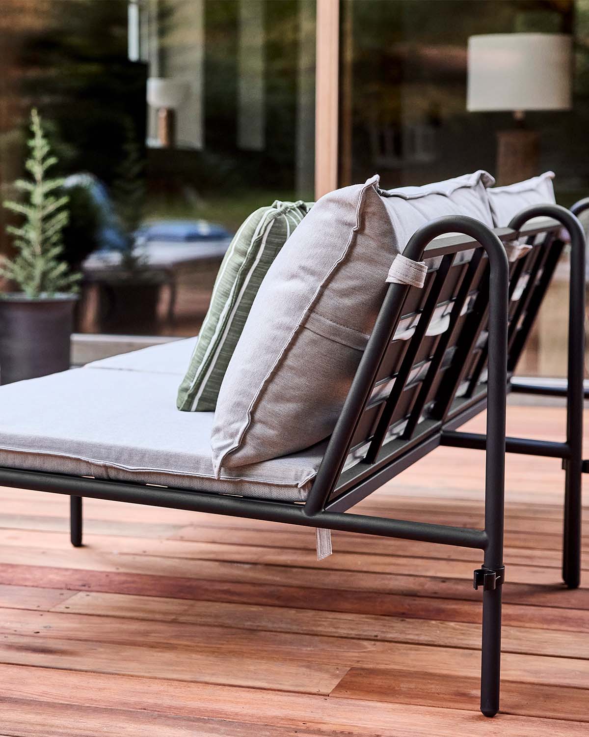 Kyoto Utomhuskudde 42x42, Offwhite