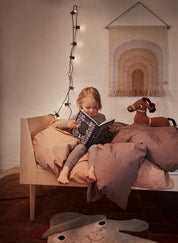 Hopsi Rabbit Barnmatta 100x76, Off-white