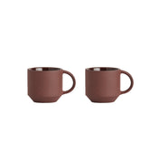 Yuka Espressokopp, 2-Pack, Dark