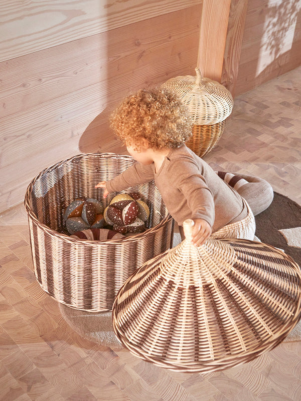 Circus Förvaringskorg, 2-Pack, Nutmeg