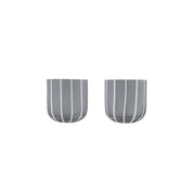 Mizu Glas, 2-Pack, Grå