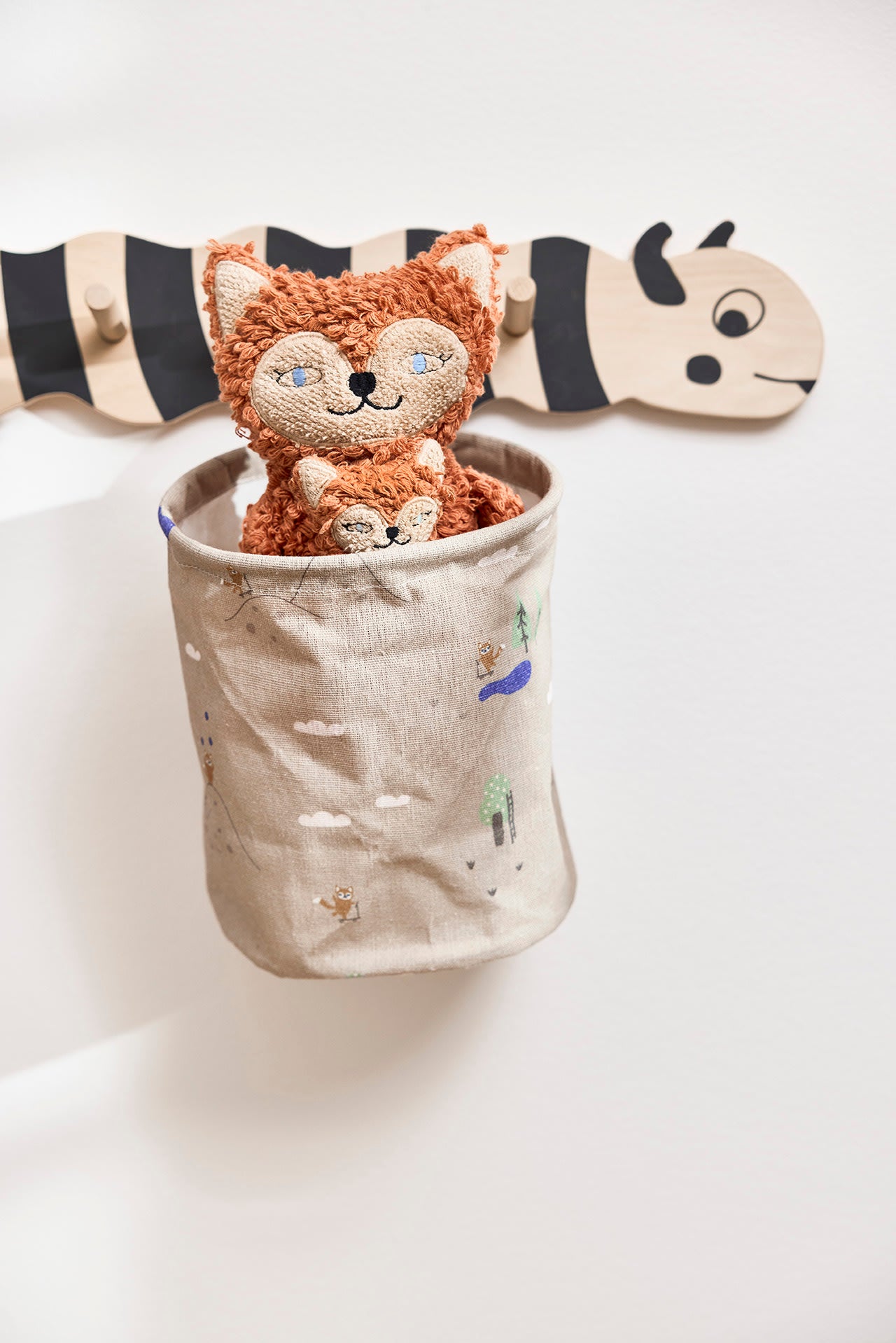 Foxy Förvaringskorg Liten, 2-Pack, Beige