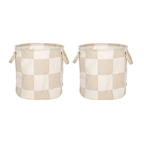 Chess Förvaringskorg Medium, 2-Pack, Clay