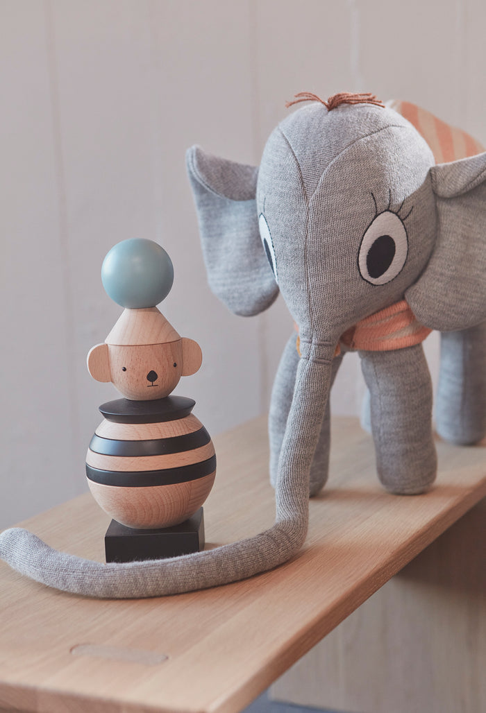 Ramboline Elephant Gosedjur, Grå