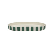 Toppu Oval Dekorationsbricka, Grön