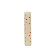 Polka Adventsljus, Offwhite
