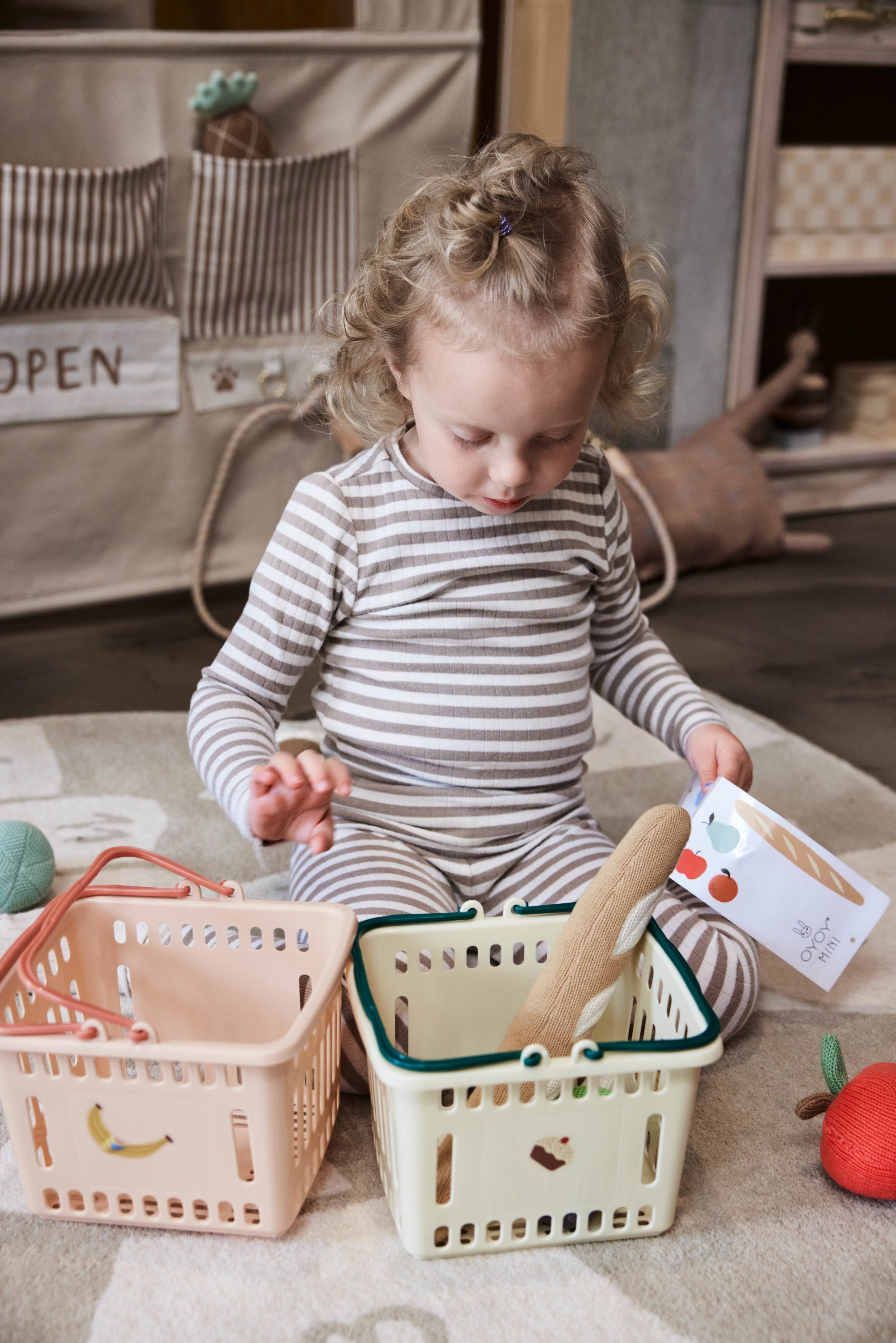 Yummy Shopping Basket Leksak, Mellow
