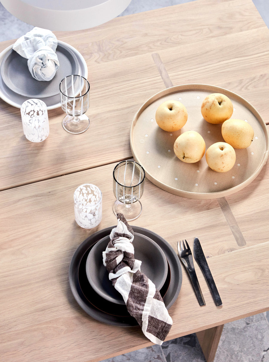 Yuka Djup Tallrik Ø19, 2-Pack, Stone