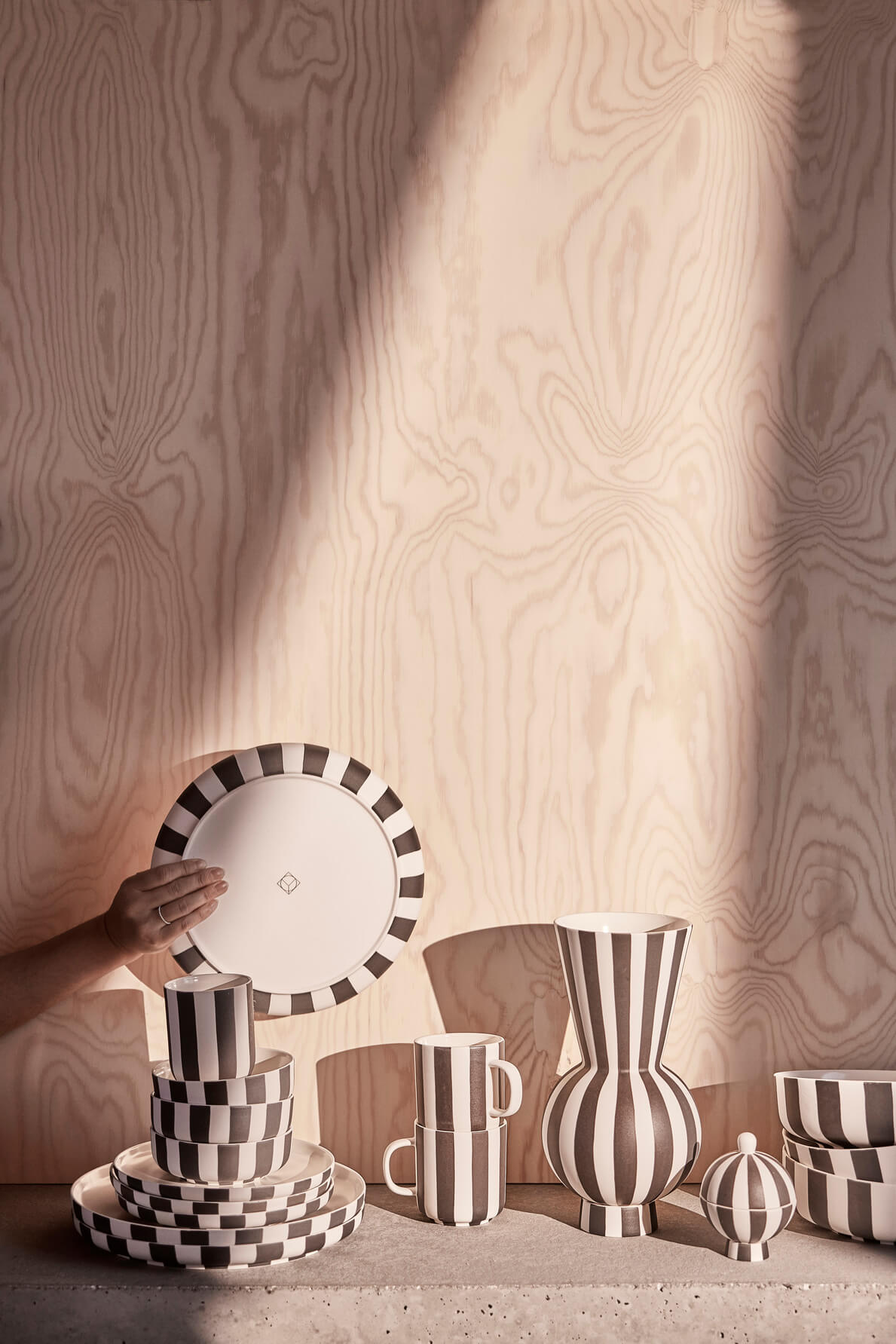 Toppu Kruka Ø8, Vit