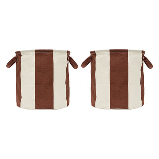 Kara Förvaringskorg Medium, 2-Pack, Nutmeg