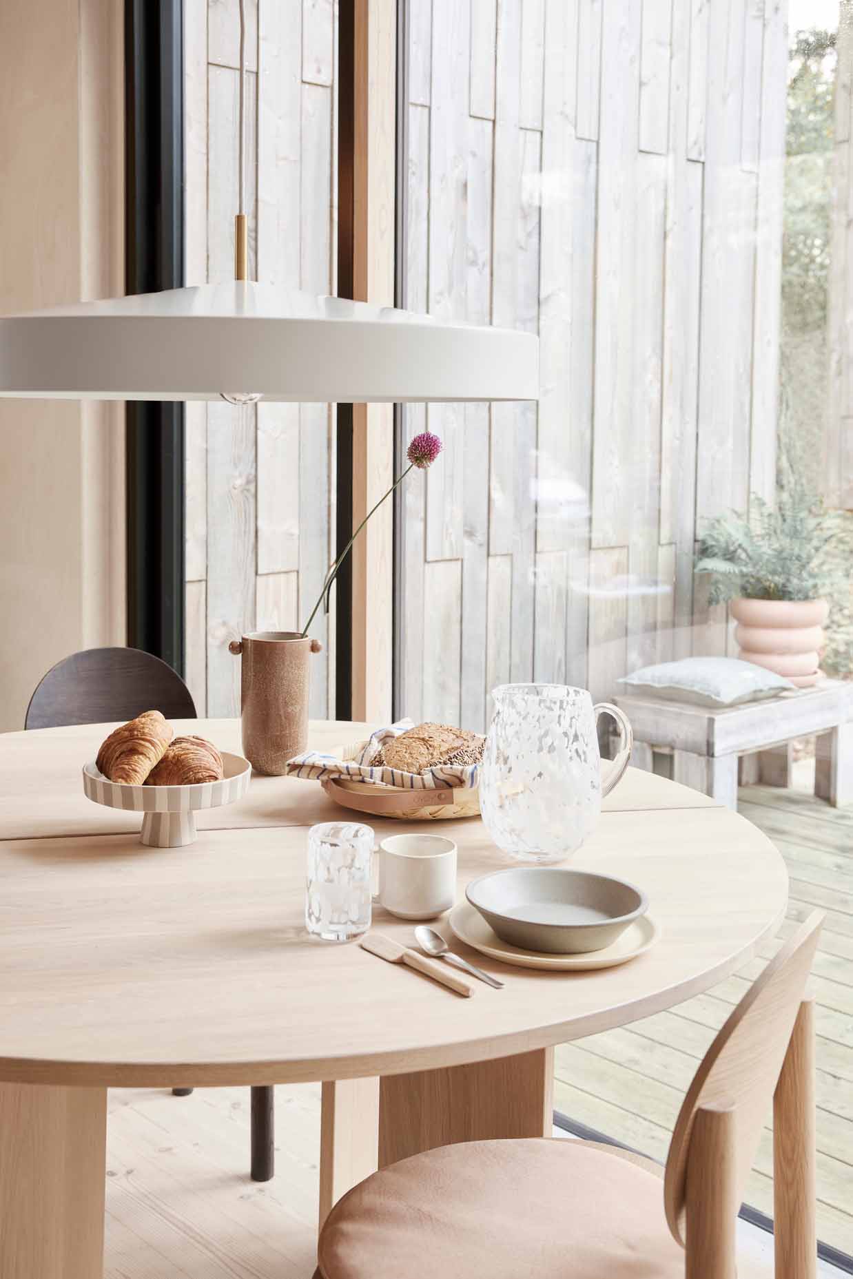 Hatto Taklampa Ø65cm, Vit