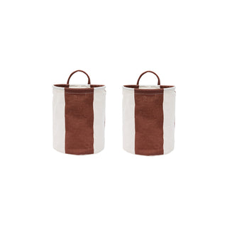 Kara Förvaringskorg, Liten, 2-Pack, Nutmeg