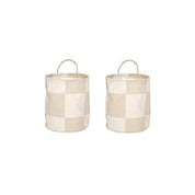 Chess Förvaringskorg Liten, 2-Pack, Clay