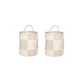 Chess Förvaringskorg Liten, 2-Pack, Clay