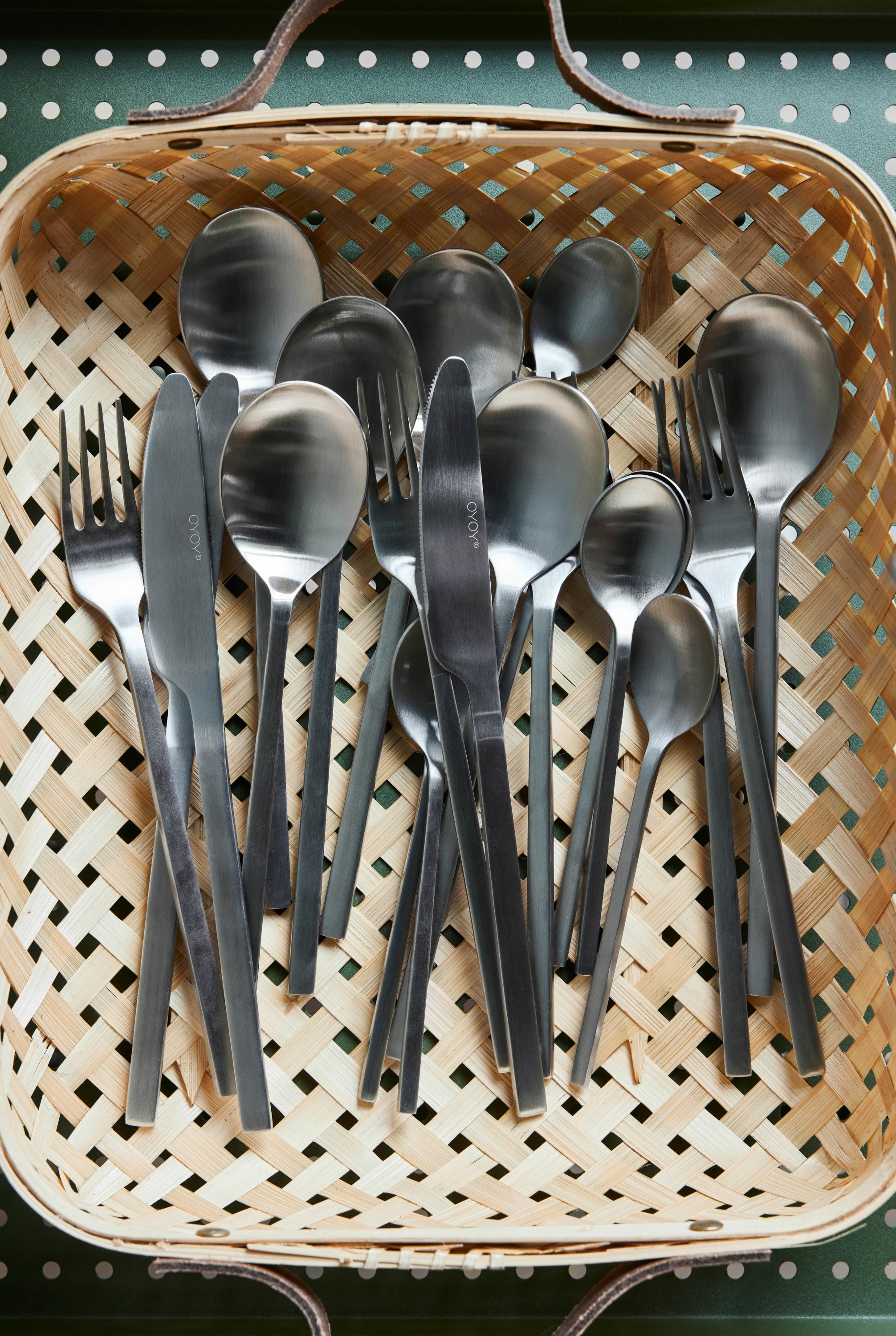 Yuka Tesked, 4-Pack, Borstat stål