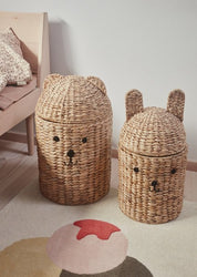 Bear & Rabbit Förvaringskorg, 2-Pack, Natur