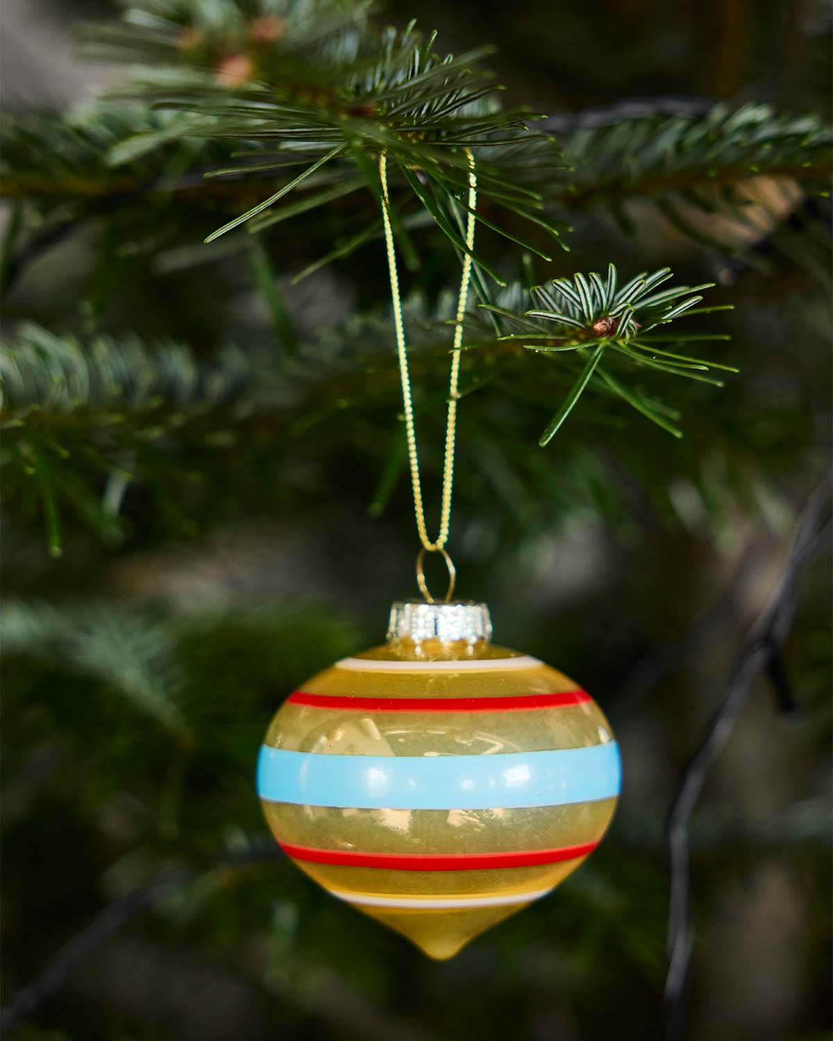 Vintage Julgranskula Nr. 1, 2-Pack, Multi