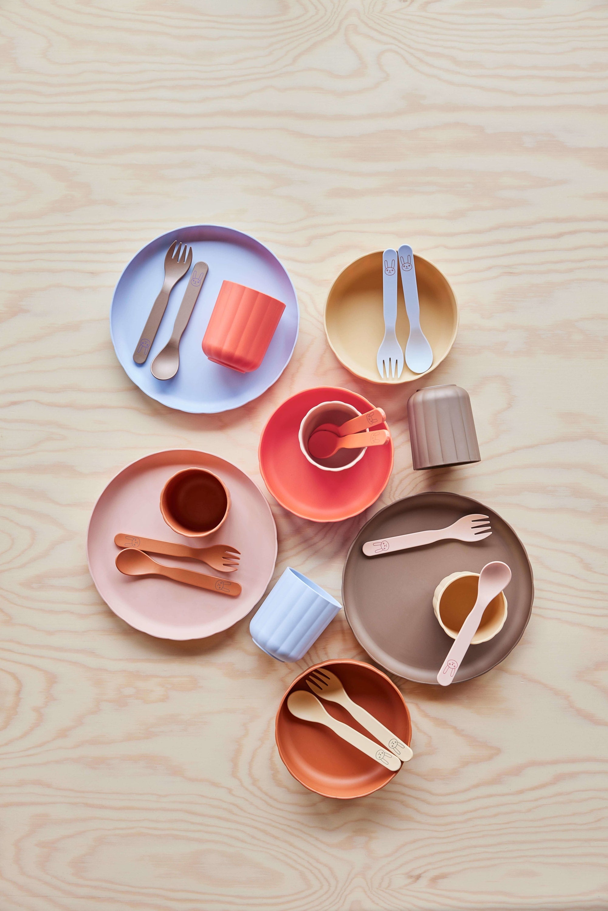 Pullo Barnbestickset, Apricot
