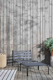 Furi Outdoor Loungestol, Svart