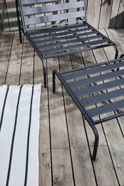 Furi Outdoor Loungestol, Svart
