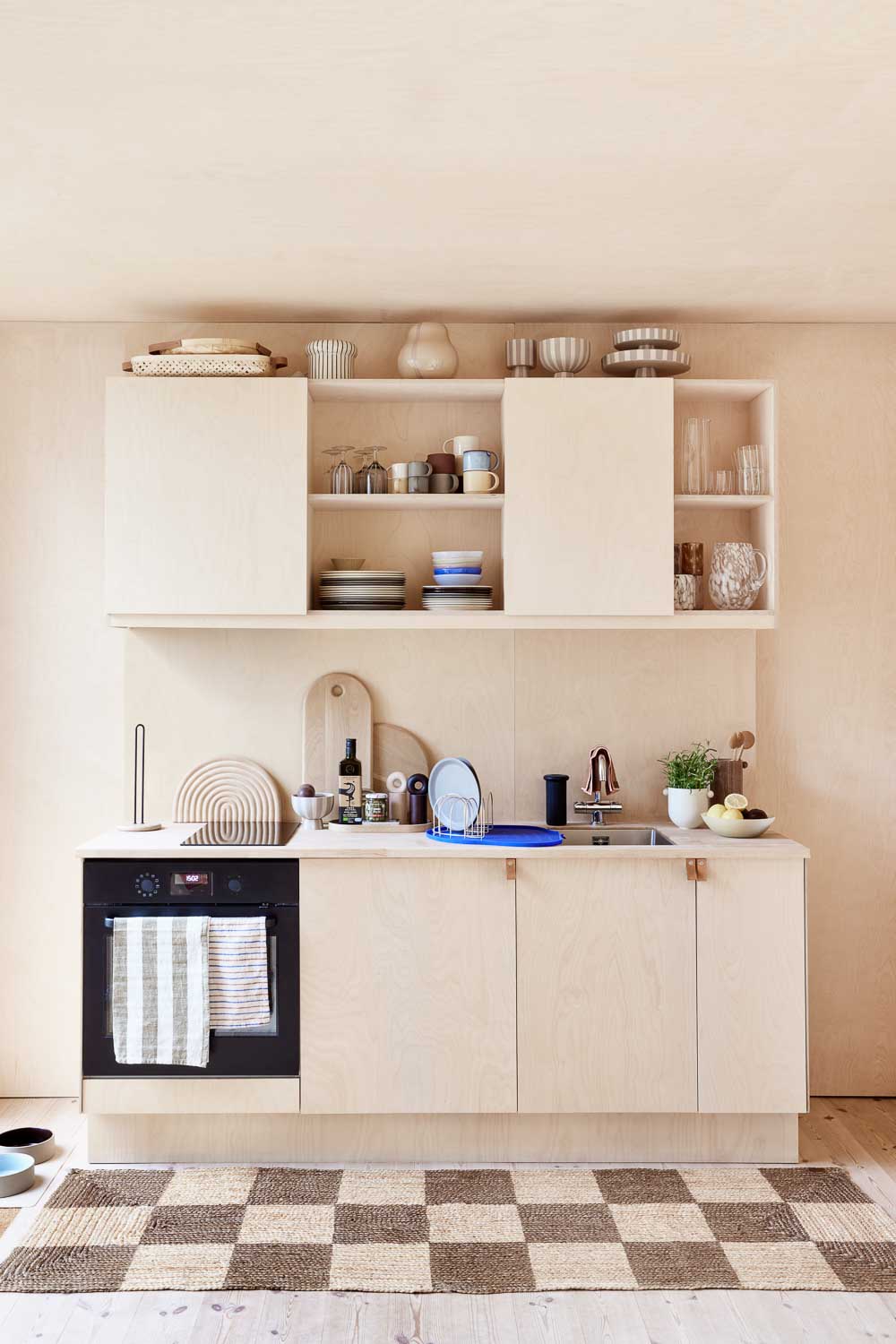 Savi Marmor Hushållspappershållare, Beige