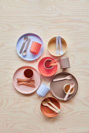 Pullo Barnbestickset, Taupe