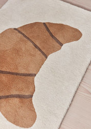 Croissant Tuftad Barnmatta/Väggbonad 65x45, Brun