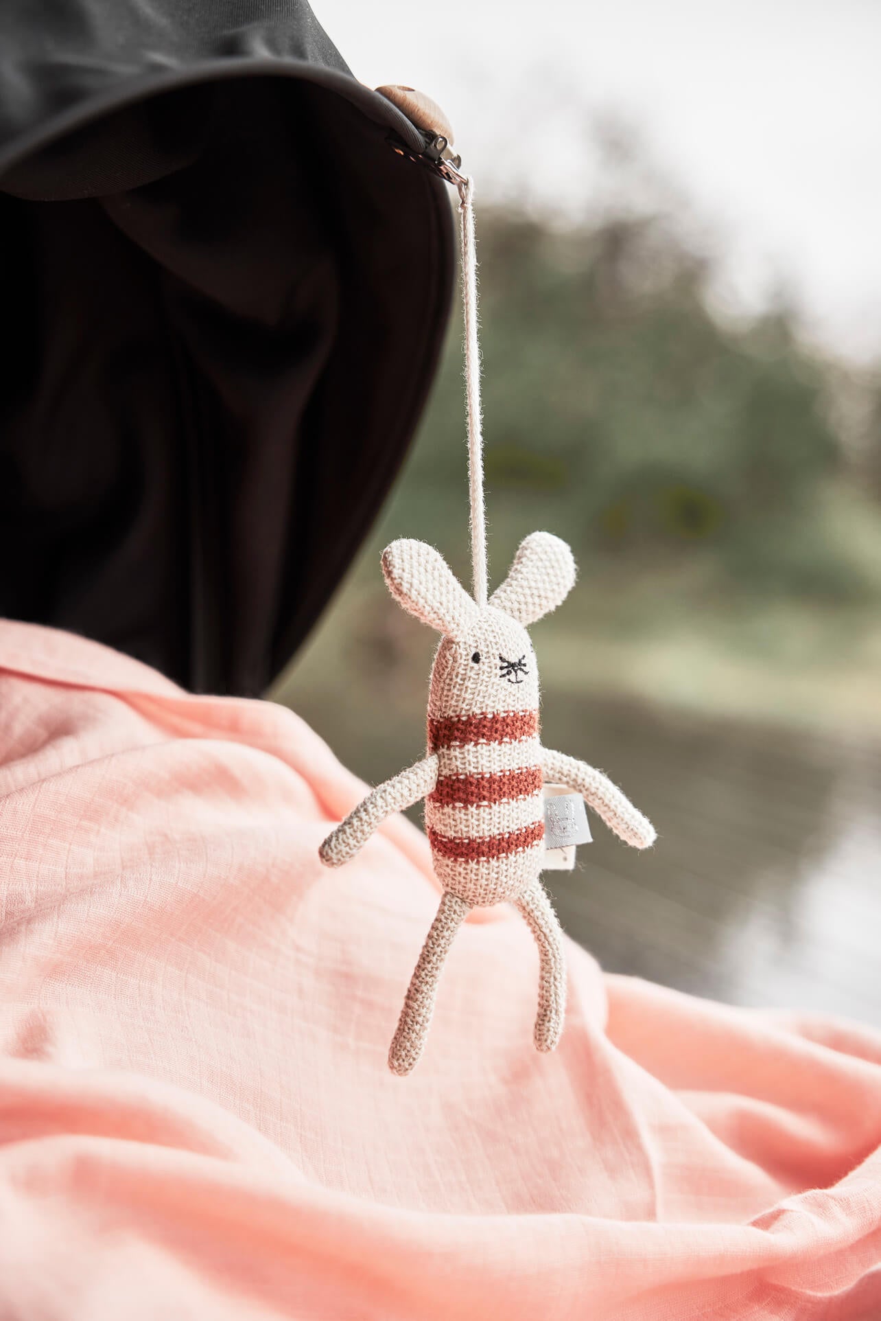 Musetti Mouse Barnvagnsleksak, Off White