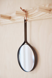 Mira Handspegel, BrownedBrass