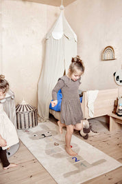 Rabbit Hoppa Hage Barnmatta 180x75, Clay