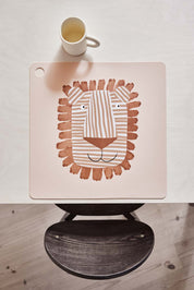 Bordstablett Lobo Lion, Caramel