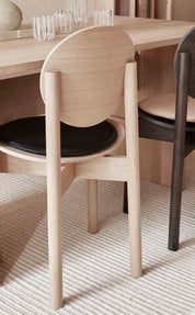 Woody Stolsdyna i Läder, Svart