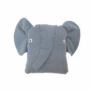 Erik Elefant Denim Kudde, Blå