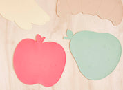 Bordstablett Apple, Körsbärsröd