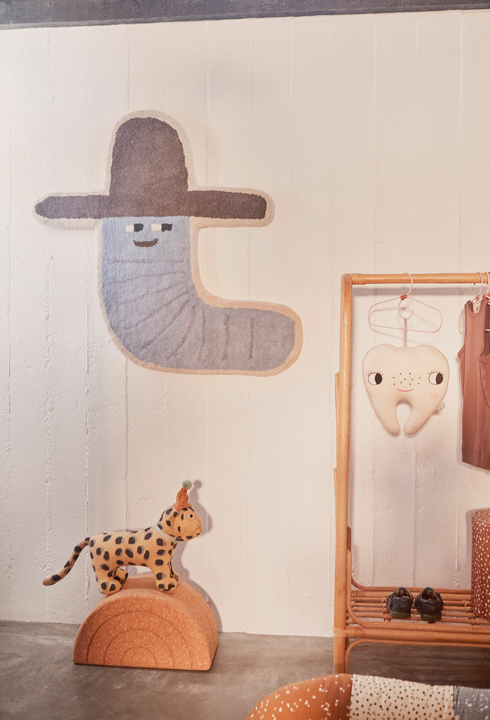 Calle Cowboy Barnmatta, Pale