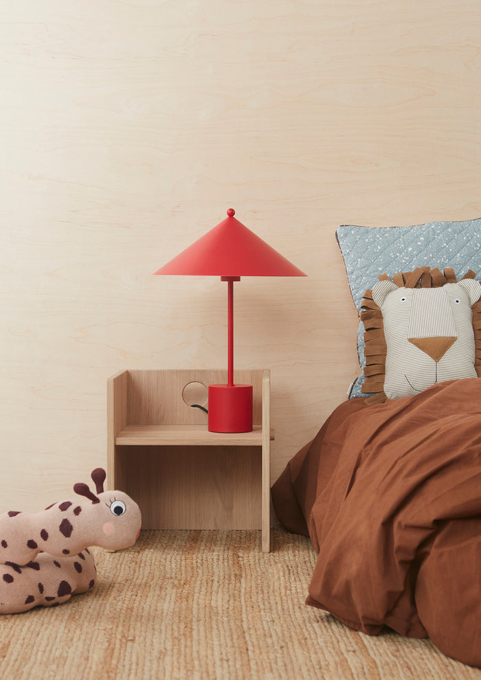 Lobo Lejon Denim Kudde, Caramel