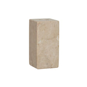 Savi Square Ljusstake Marmor, Beige