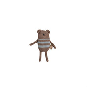 Bella Bear Skallra, Brun Melange