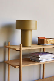 Hübsch Aki Bordslampa, Khakigrön - Azalea Home