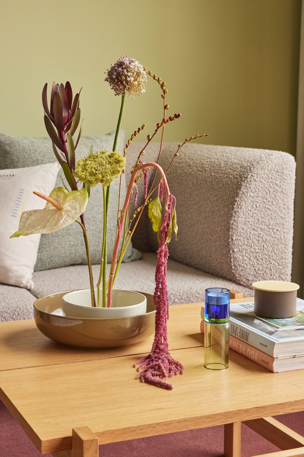 Hübsch Amare Liten Skål Ø18cm, Sand - Azalea Home