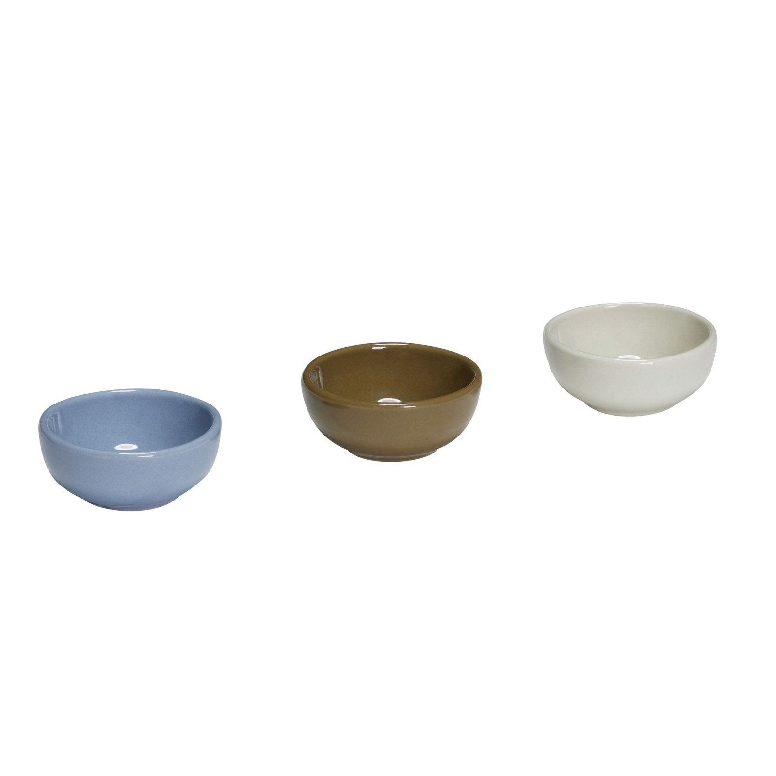Hübsch Amare Skålar 3 - Pack Ø7cm, Multi - Azalea Home