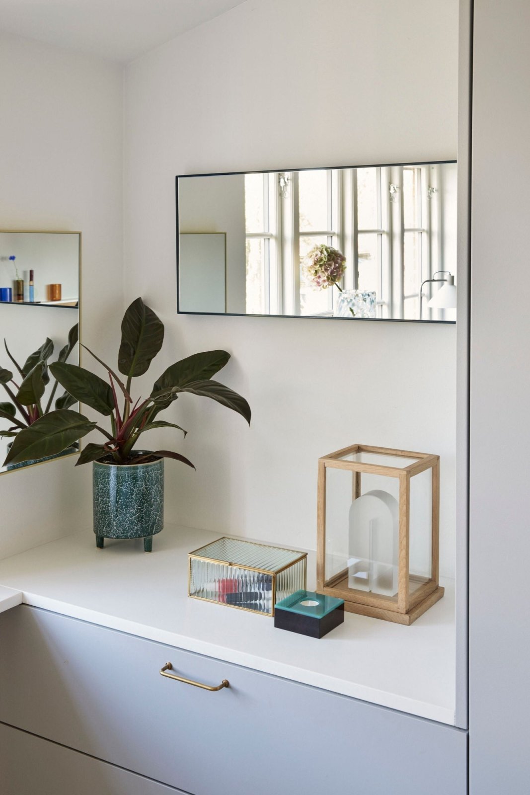Hübsch Arch Bokstöd, Frostat Glas - Azalea Home