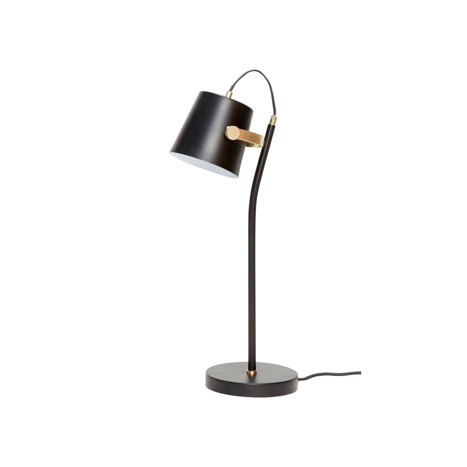 Hübsch Architect Bordslampa, Svart - Azalea Home