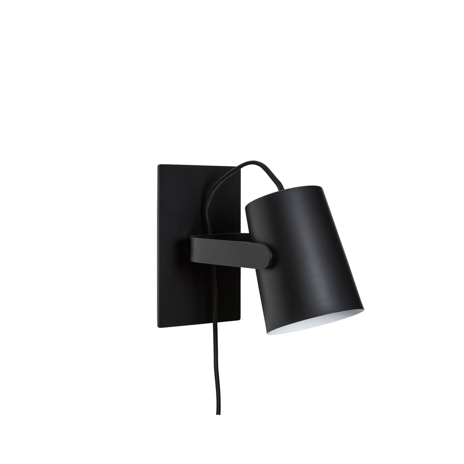 Hübsch Ardent Vägglampa, Svart - Azalea Home