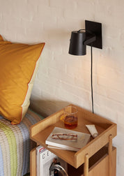 Hübsch Ardent Vägglampa, Svart - Azalea Home