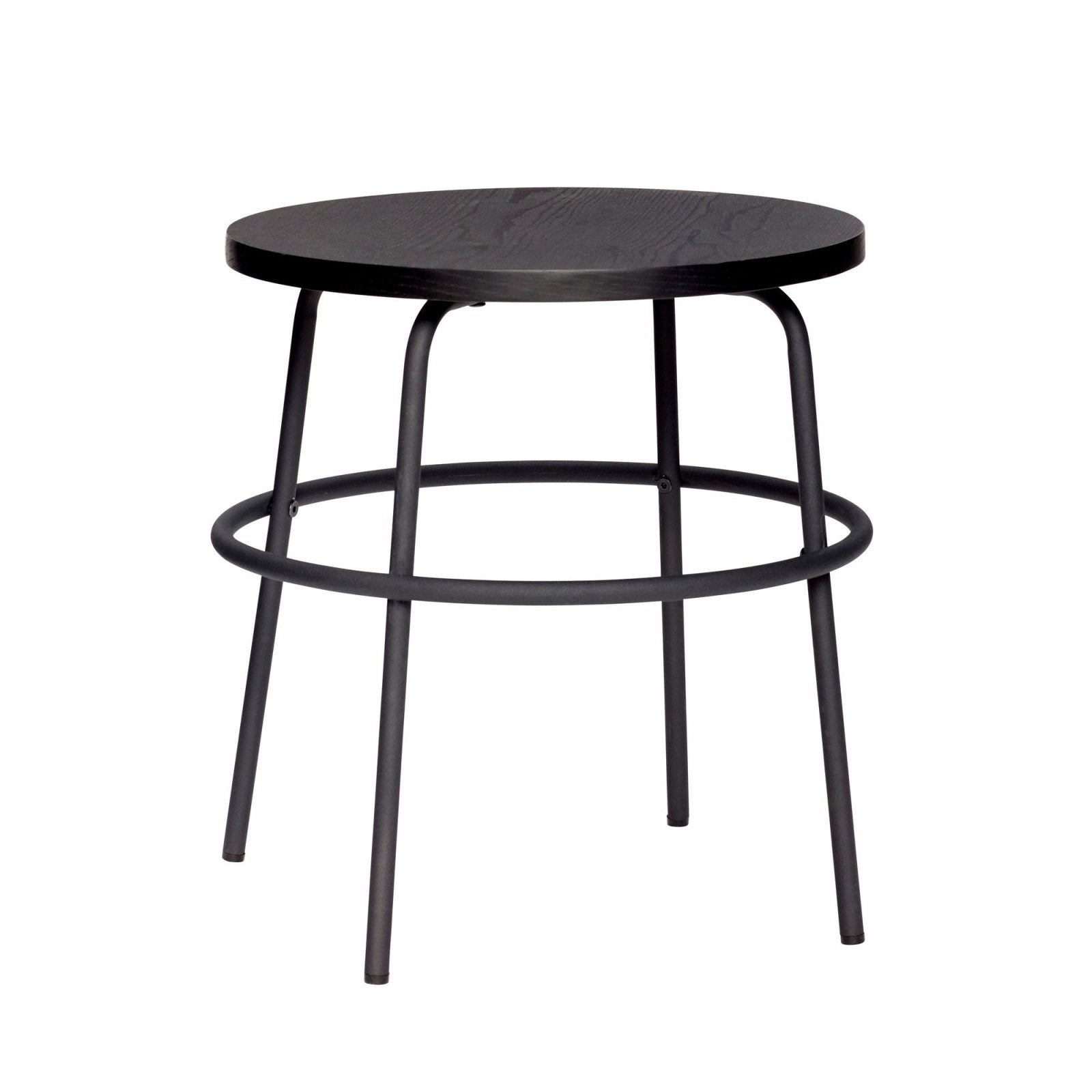 Hübsch Ash Sidobord Svart, 45 cm - Azalea Home