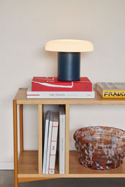 Hübsch Ateliers Bordslampa, Blå - Azalea Home